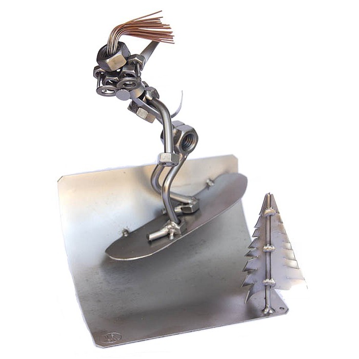 Snowboardistka