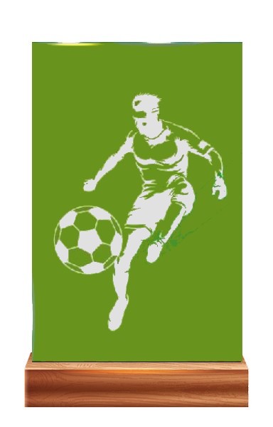 Plaketa PL 101 fotbal
