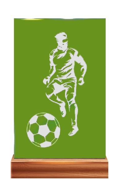 Plaketa PL 102 fotbal