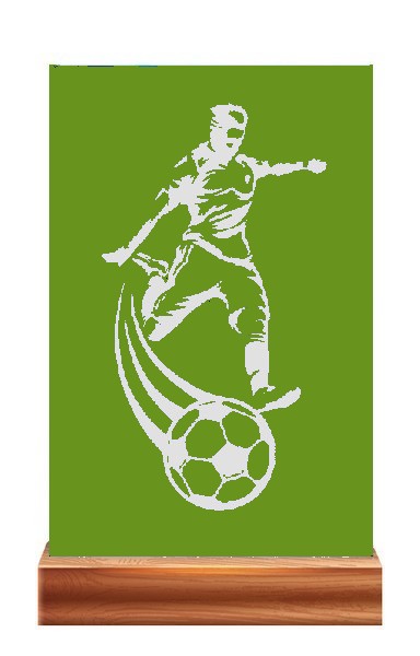 Plaketa PL 104 fotbal