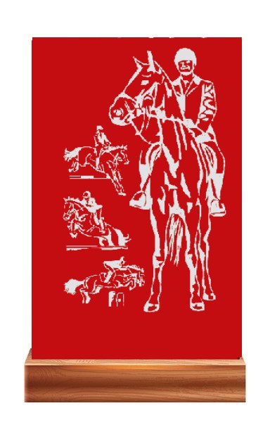 Plaketa PL 110 koně