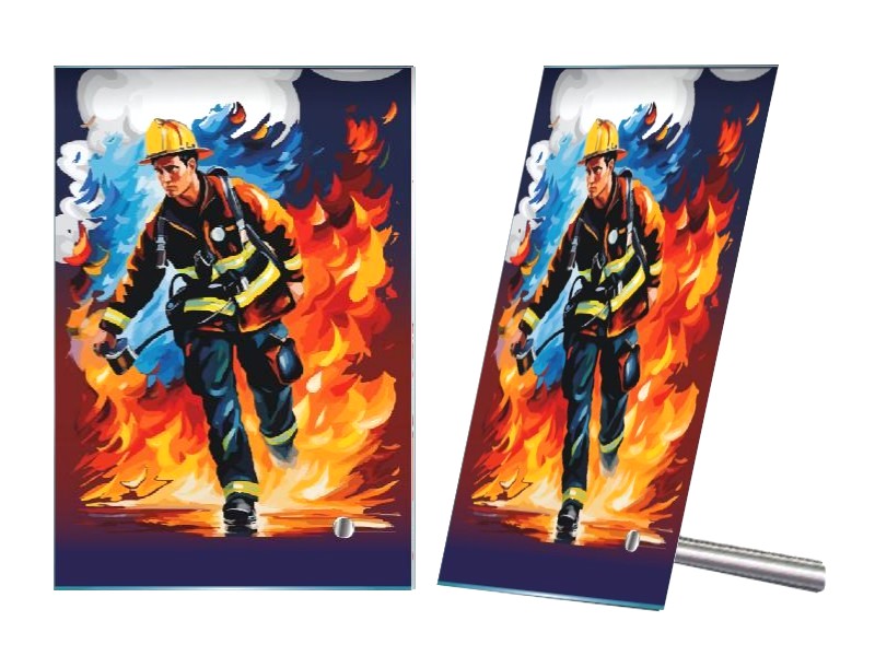 Plaketa PL 301 hasič