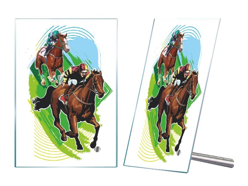 Plaketa PL 402 koně