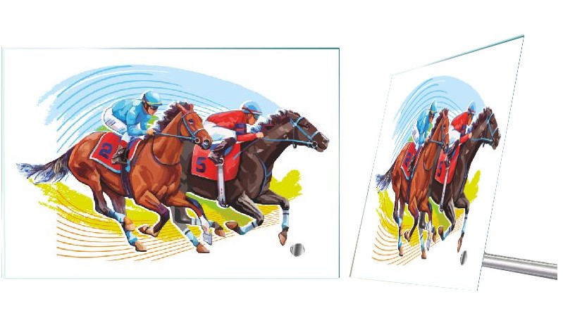 Plaketa PL 403 koně