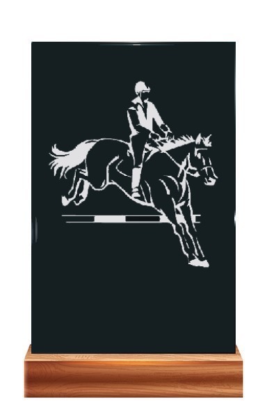 Plaketa PL 112 koně