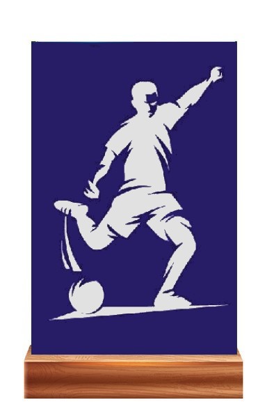 Plaketa PL 100 fotbal