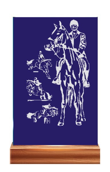 Plaketa PL 110 koně