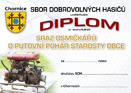 A zde ukázka výroby našich diplomů