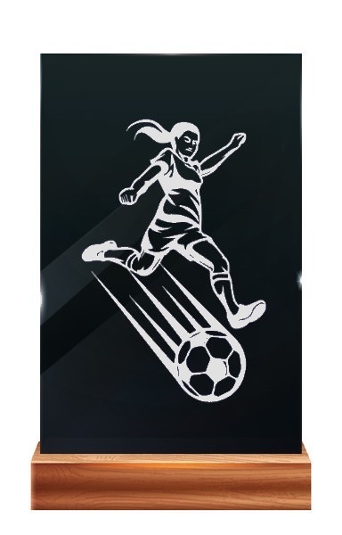 Plaketa PL 103 fotbal