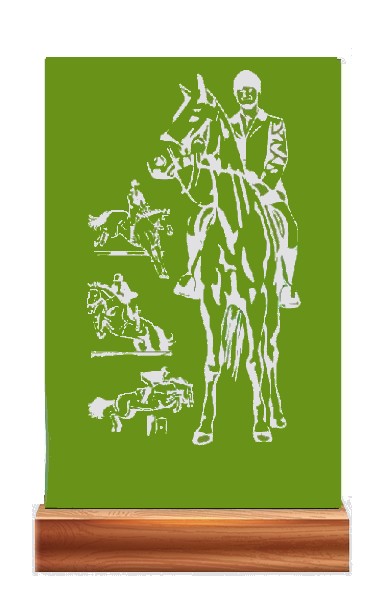 Plaketa PL 110 koně