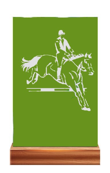 Plaketa PL 112 koně