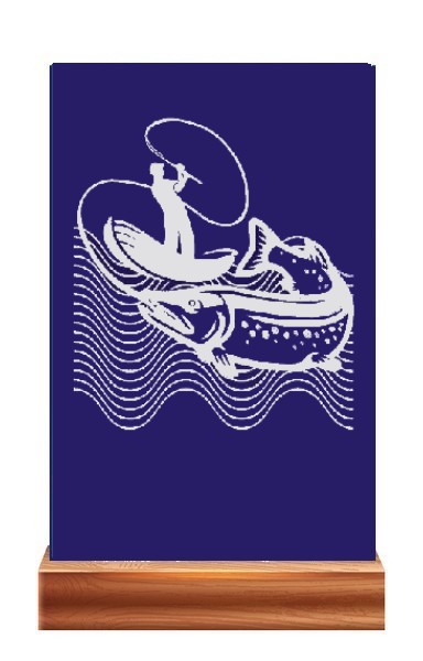 Plaketa PL 117 rybář