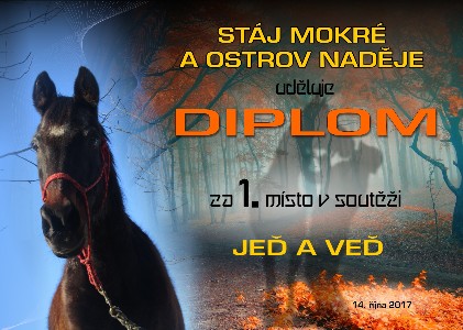 A zde ukázka výroby našich diplomů