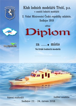 A zde ukázka výroby našich diplomů